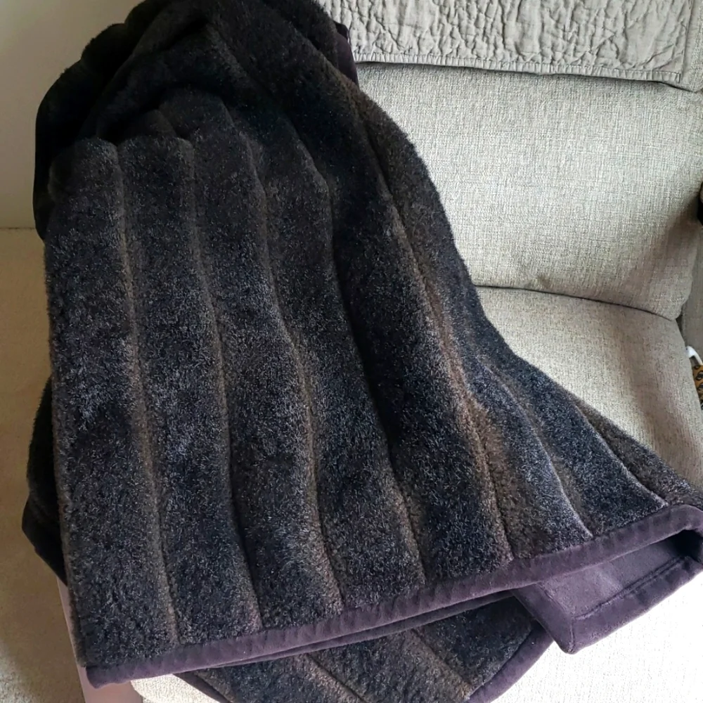 Pottery Barn Faux Fur Throw